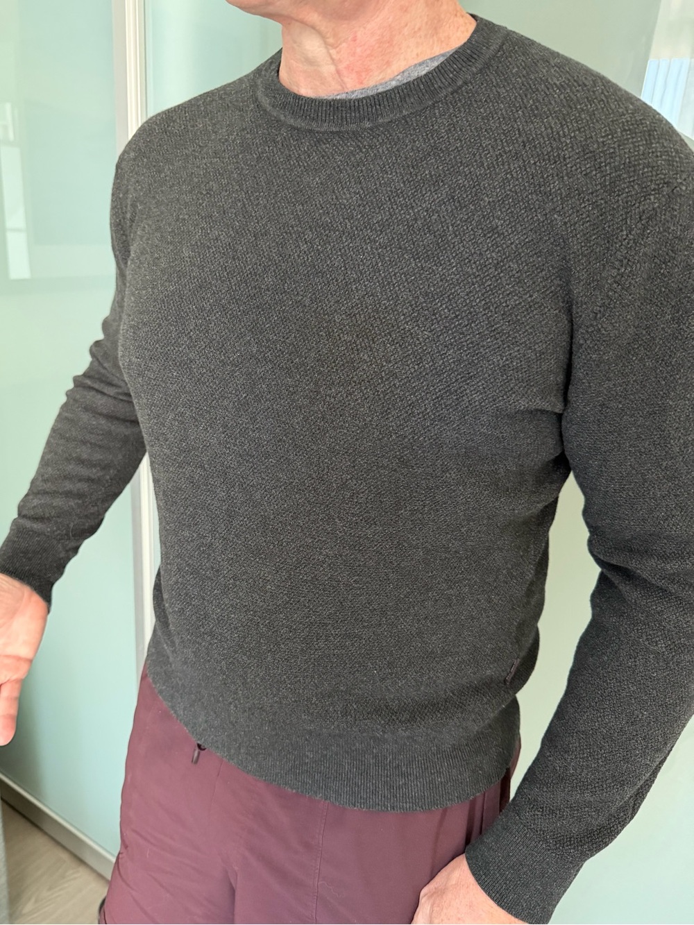 Michael Kors Men's Cashmere Blend Crewneck Size Large Like New